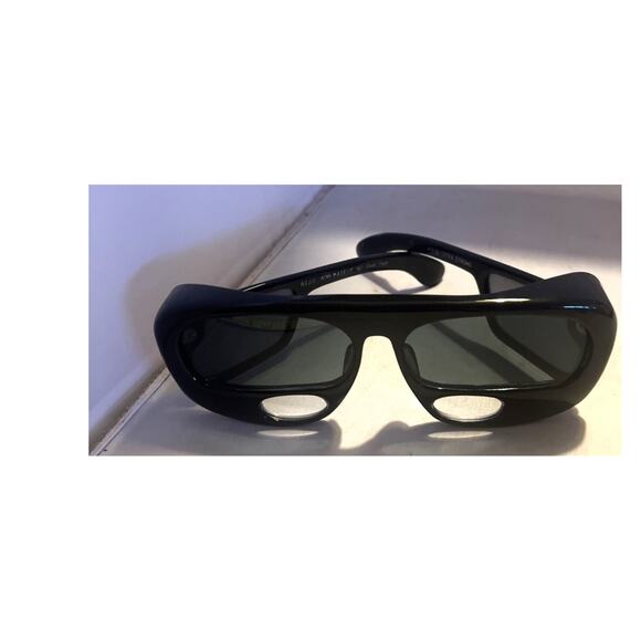 Unknown Accessories - Fisherman Eyewear Sunglasses w/Magnifiers +3.00 Floatable Black MI Japan